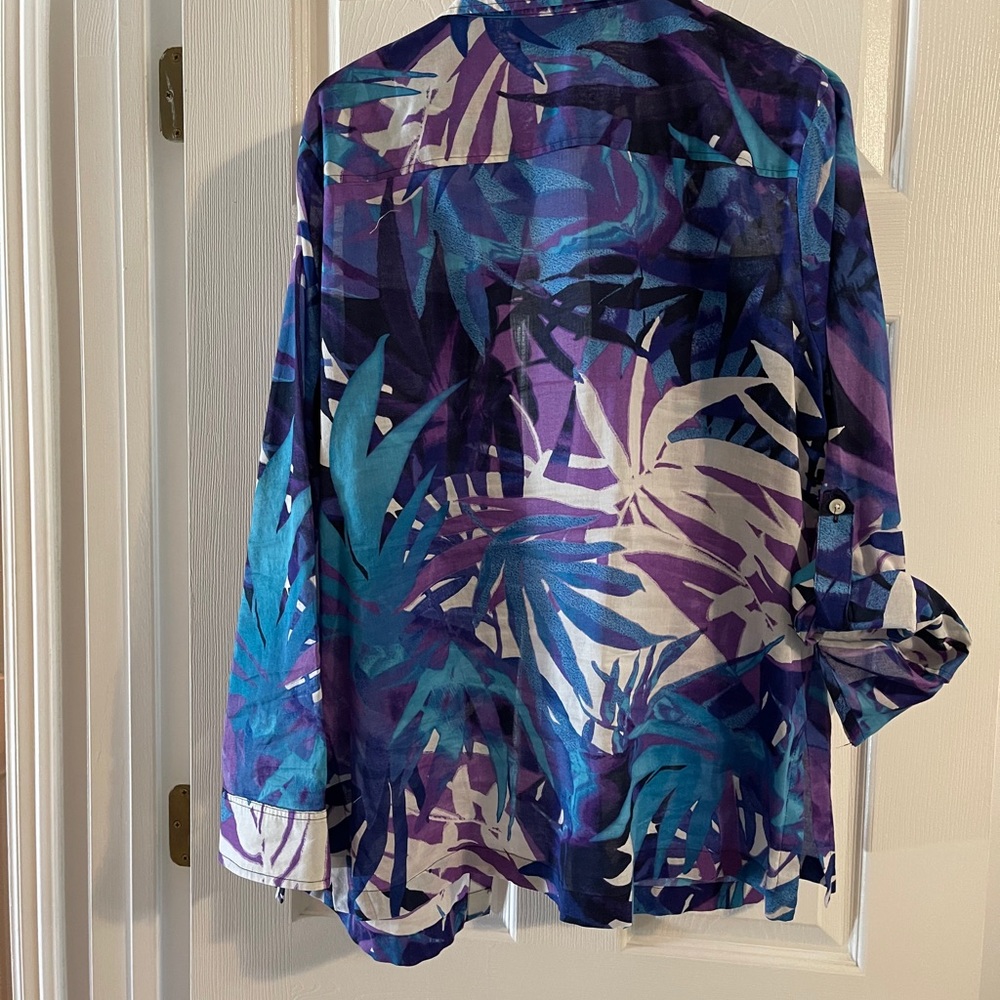 Jones of New York 1x button down shirt - Picture 3 of 11
